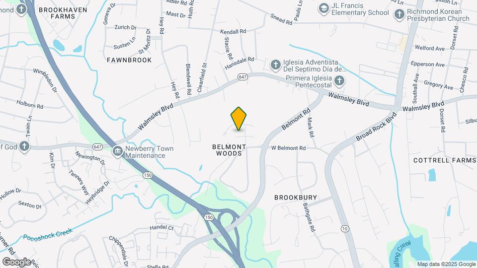 3502 Skipping Rock Pl Map and Location Details