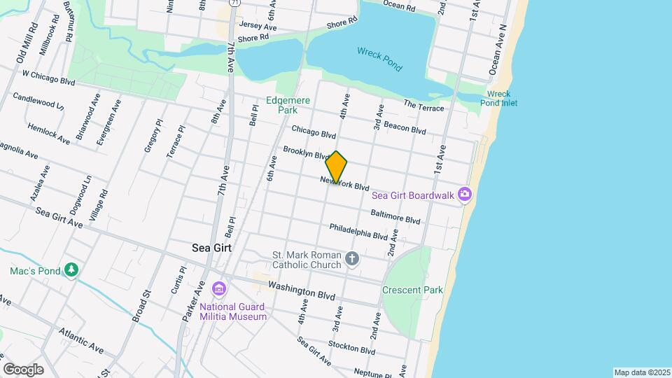 316 New York Blvd Mapa y Detalles de la Ubicación