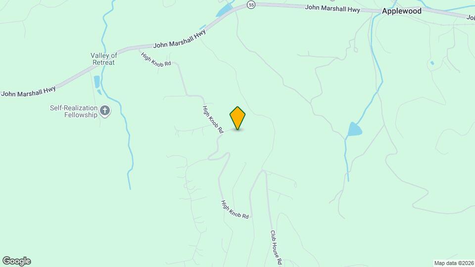 639 High Knob Rd Map and Location Details