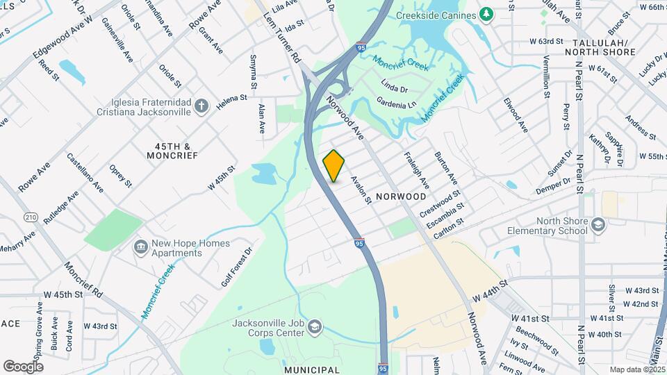1057 Glencarin St Map and Location Details