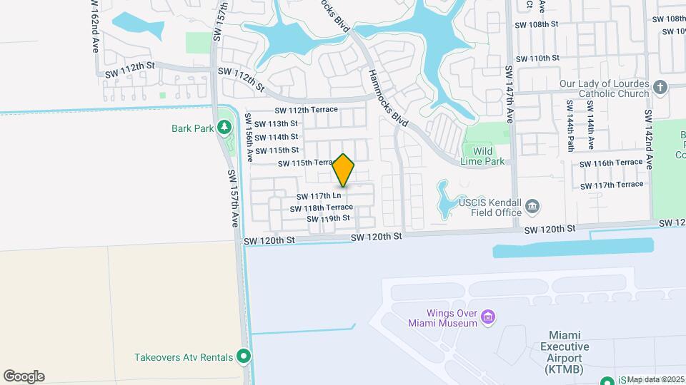 11762 SW 152nd Path Map and Location Details