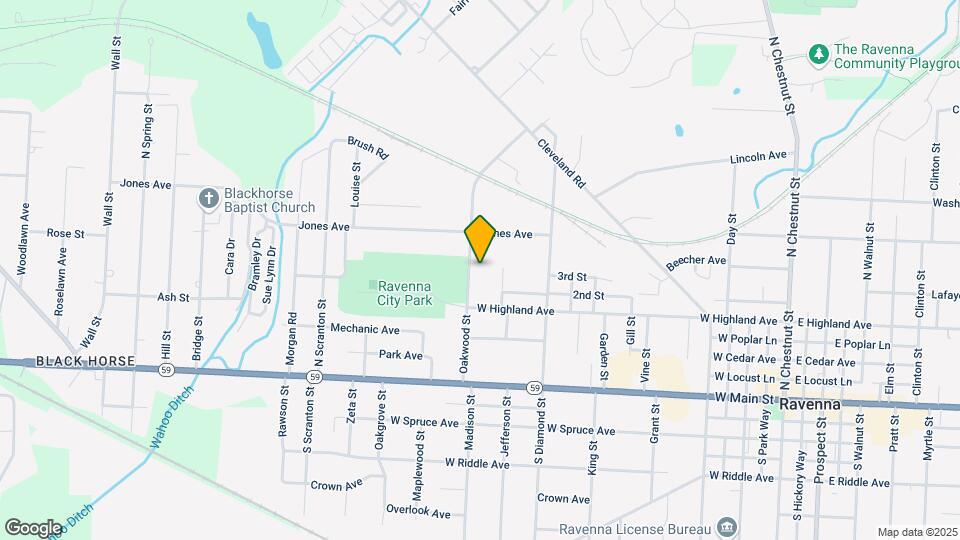 330-340 Oakwood St Map and Location Details