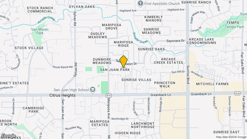 6332 Santa Catarina Way Mapa y Detalles de la Ubicación