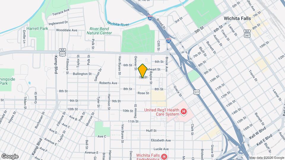 1813 7th St Map and Location Details