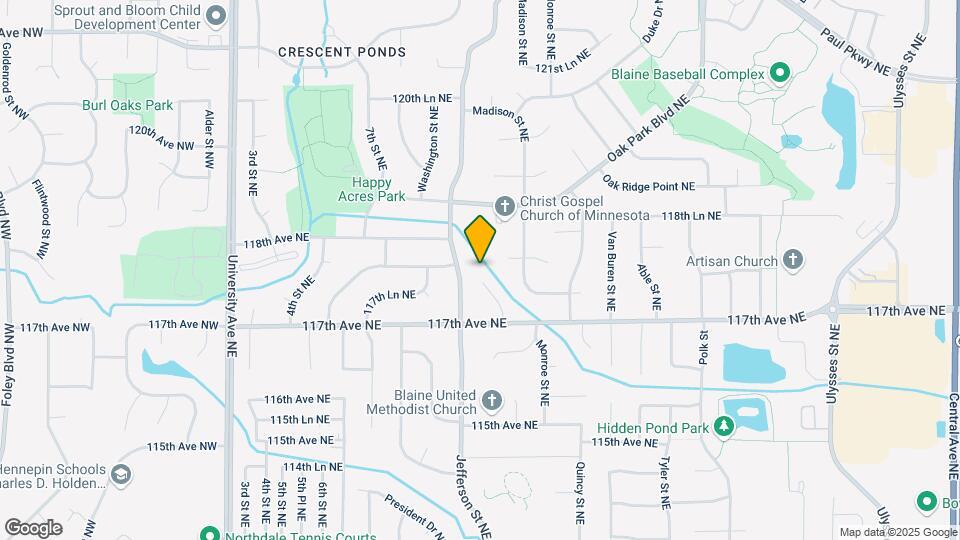 639 117th Cir NE Map and Location Details