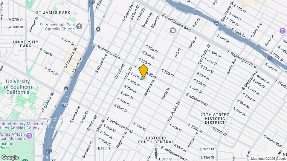 232 E 27th St Mapa y Detalles de la Ubicación