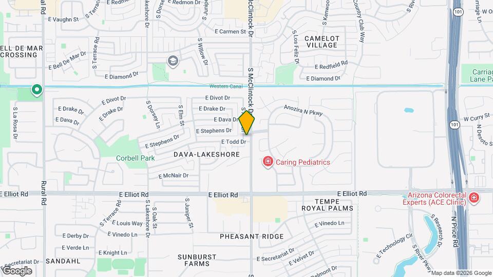 7253 S Alder Dr Map and Location Details