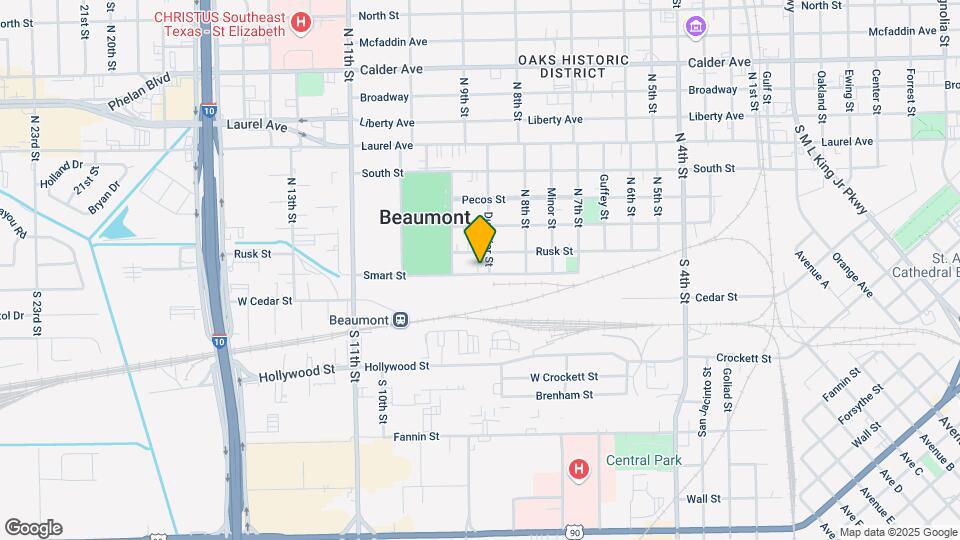 2516 Smart St Mapa y Detalles de la Ubicación