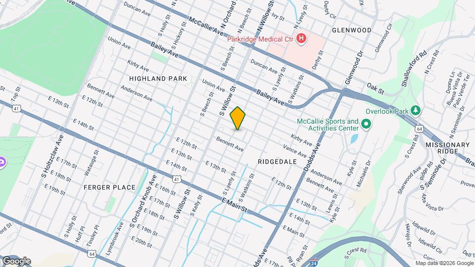 906 Kelley St Map and Location Details