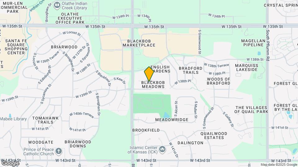 13854 S Darnell St Mapa y Detalles de la Ubicación