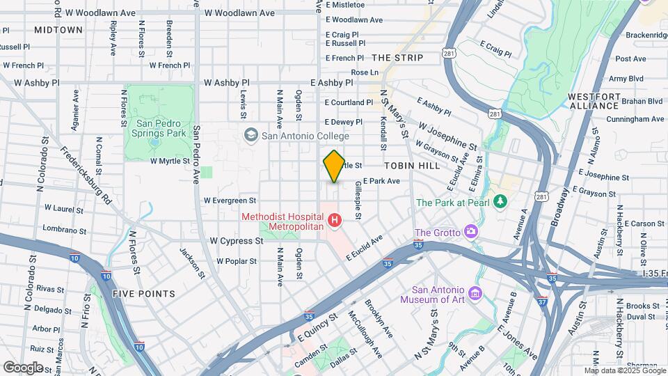 219 Paschal St Map and Location Details