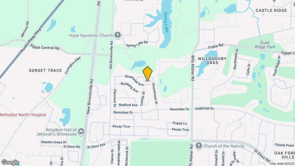 5762 Riverhead Ave Map and Location Details