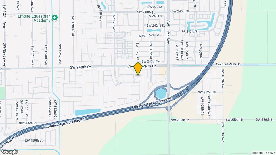 11415 SW 250th St Map and Location Details