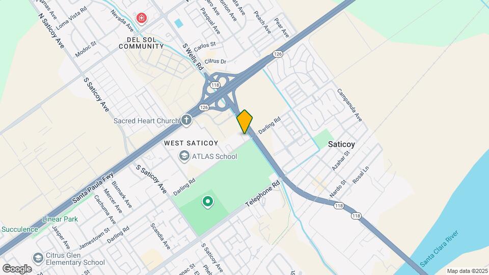 10975 Darling Rd Map and Location Details