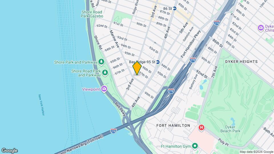 311 Marine Ave Map and Location Details