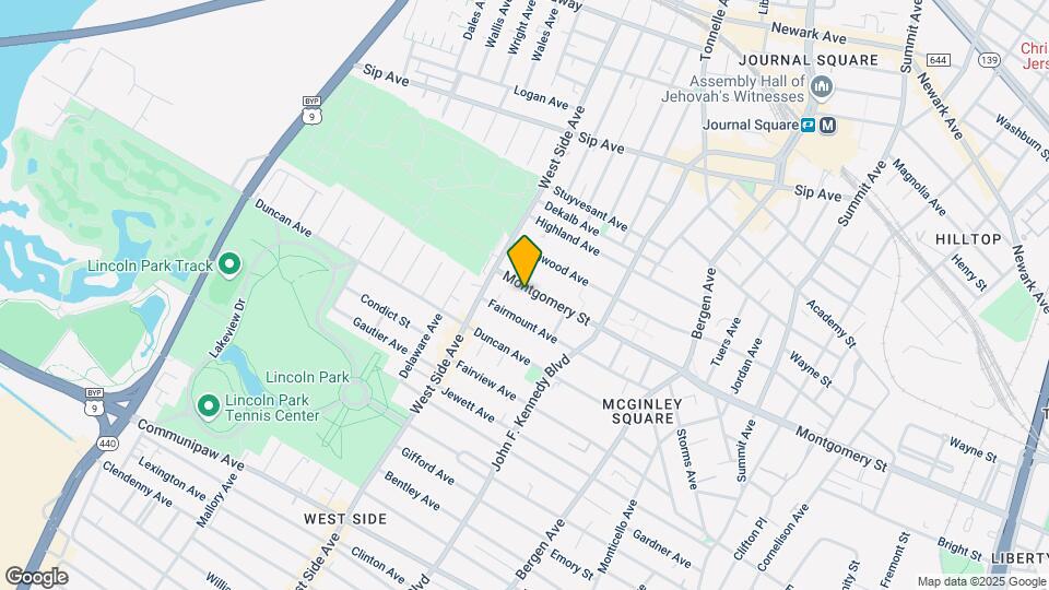 893 Montgomery St Mapa y Detalles de la Ubicación