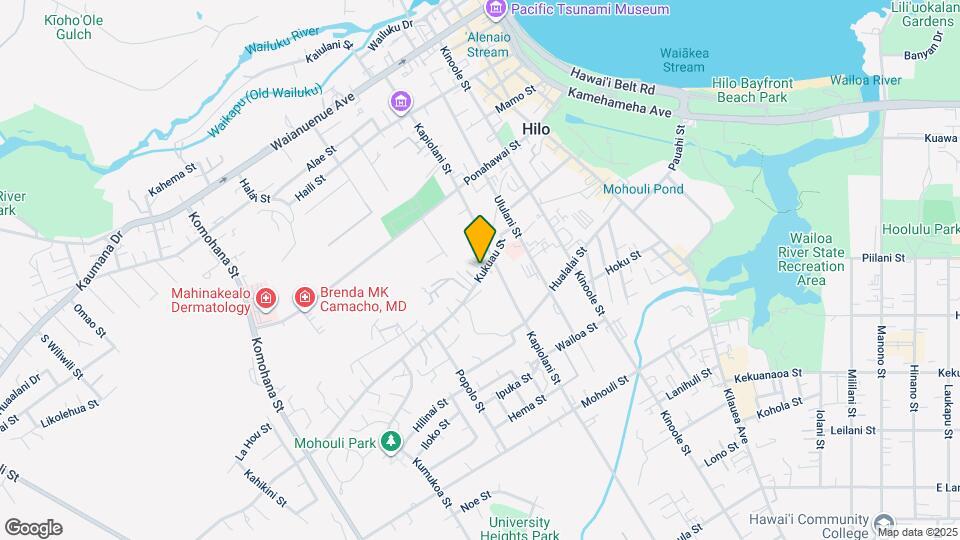 294 Kukuau St Map and Location Details