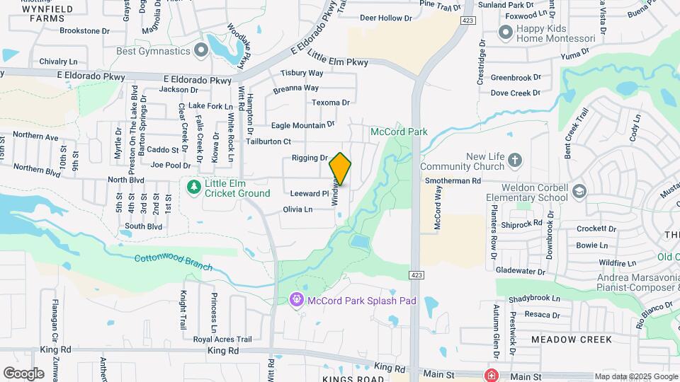 517 Windward Dr Map and Location Details