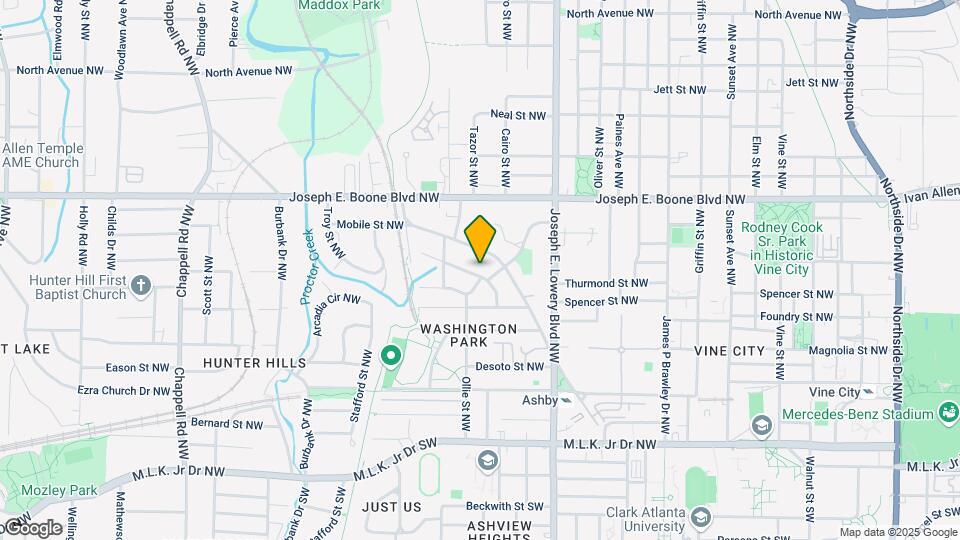 1013 Washington Heights Terrace NW, Unit 912WillowcreekPlac Mapa y Detalles de la Ubicación