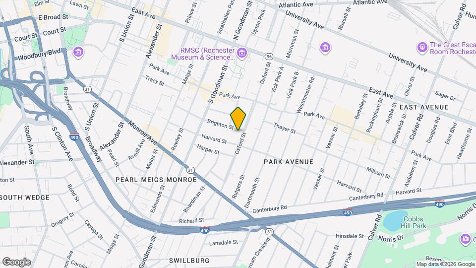 383 Oxford St Map and Location Details