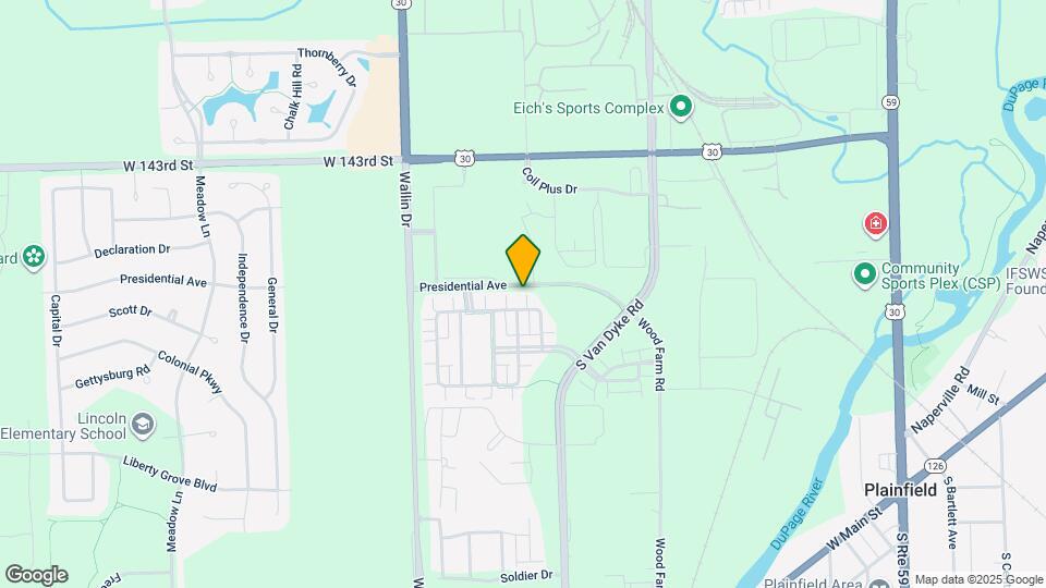 24610 George Washington Dr Mapa y Detalles de la Ubicación