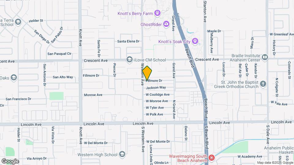 7520-7550 Fillmore Dr Map and Location Details