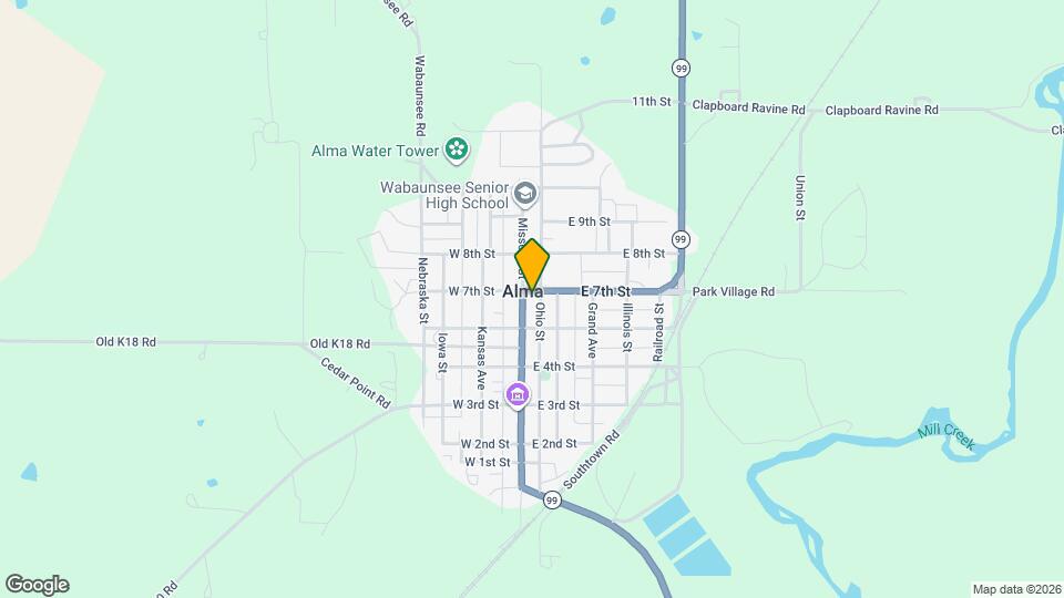 622 Missouri Ave Map and Location Details