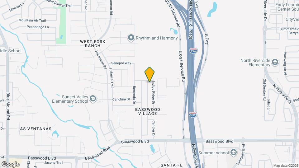 7656 Sienna Ridge Ln Map and Location Details