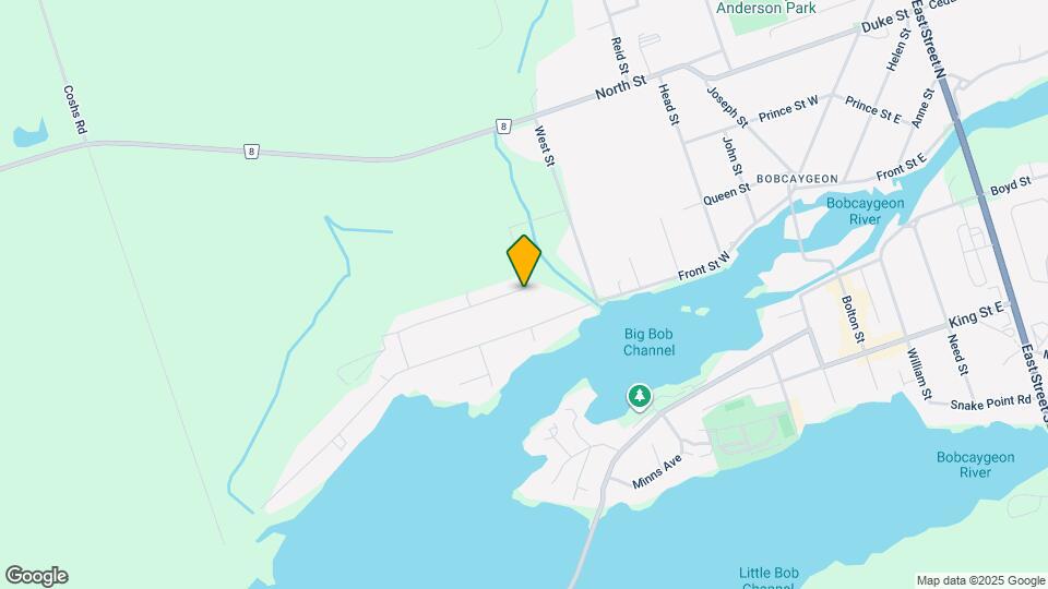 Tranquil and Private Bungalow in Bobcaygeo Map and Location Details