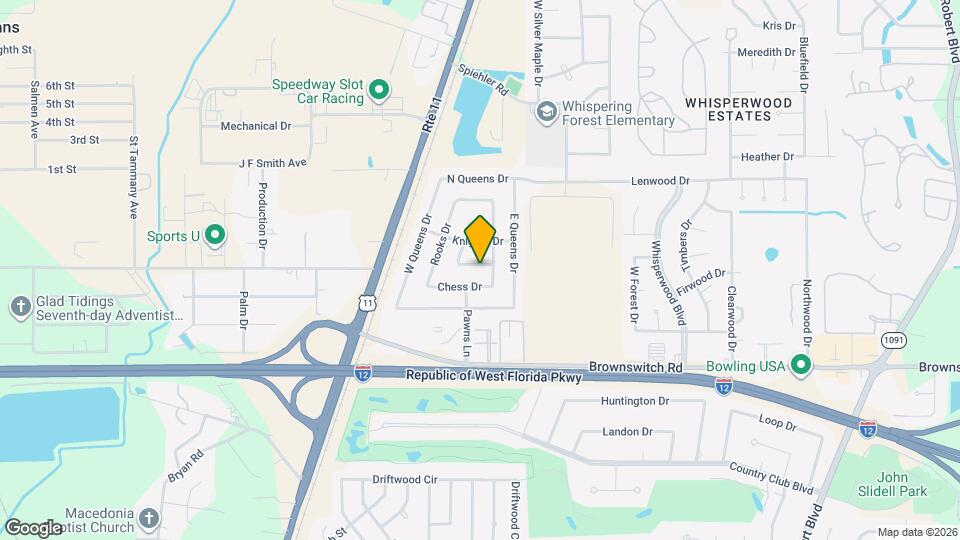 105 N Kings Ct Map and Location Details