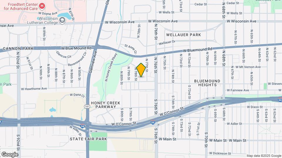 7728 W Stevenson St, Unit A Map and Location Details