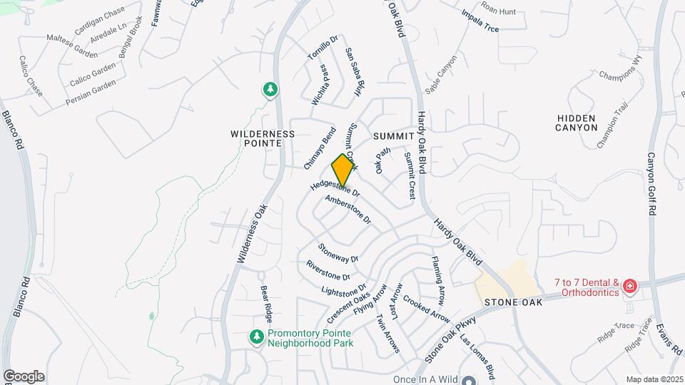1027 Hedgestone Dr Map and Location Details