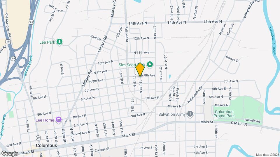 716 18th St N Map and Location Details