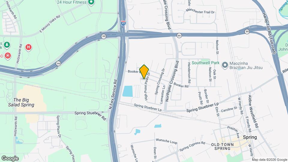 22411 High Point Pines Dr Map and Location Details