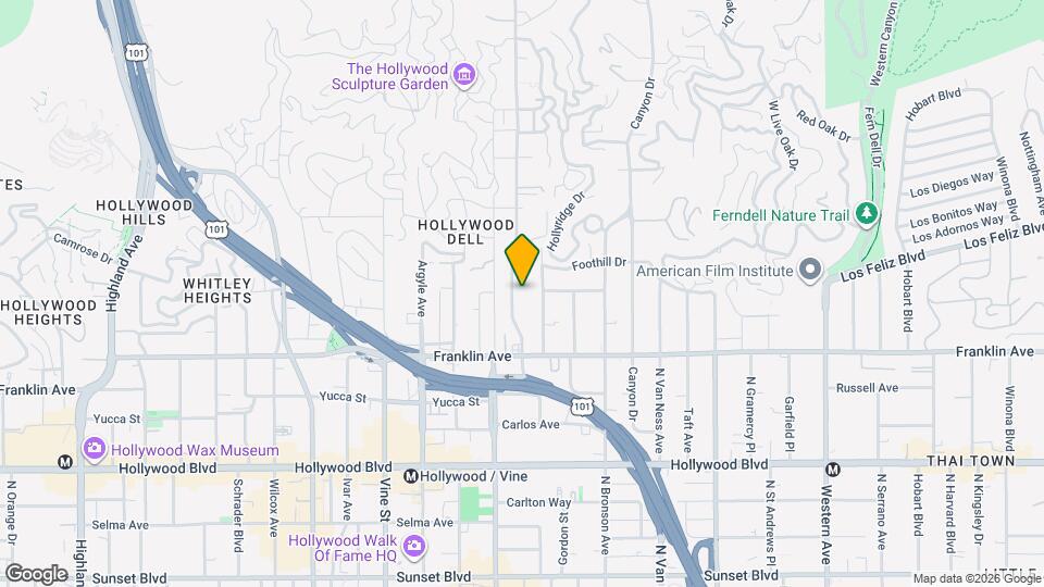1970 Beachwood Dr Map and Location Details