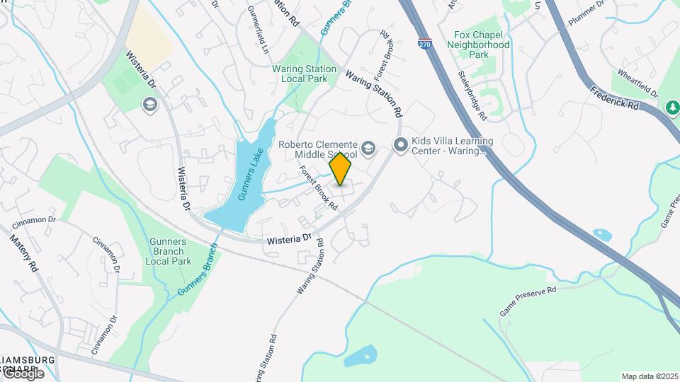 12102 Birdseye Terrace Map and Location Details