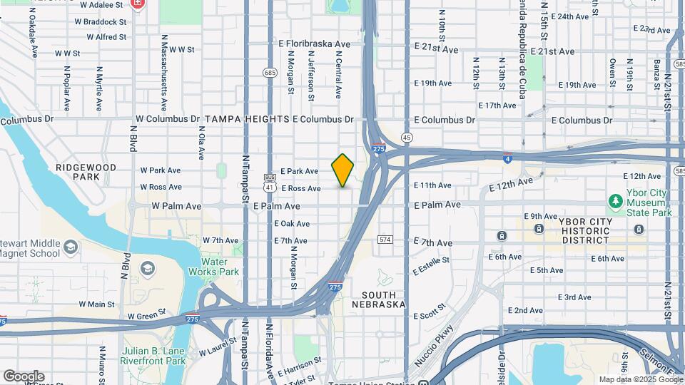 Tampa Heights Building Map and Location Details