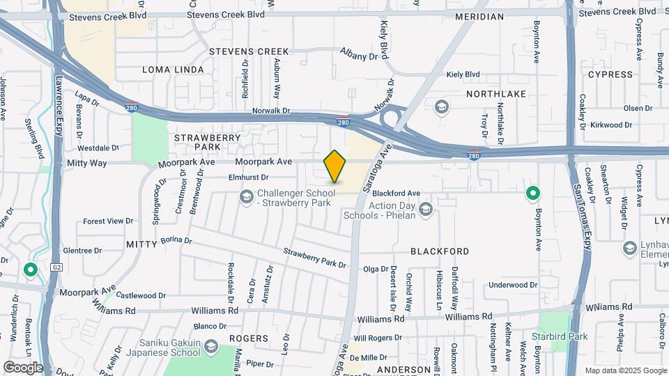 4321 Blackford Ave Map and Location Details