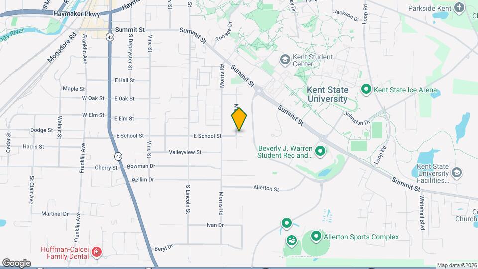 835 Mae St Map and Location Details