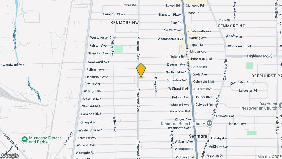 2733 Elmwood Ave Map and Location Details