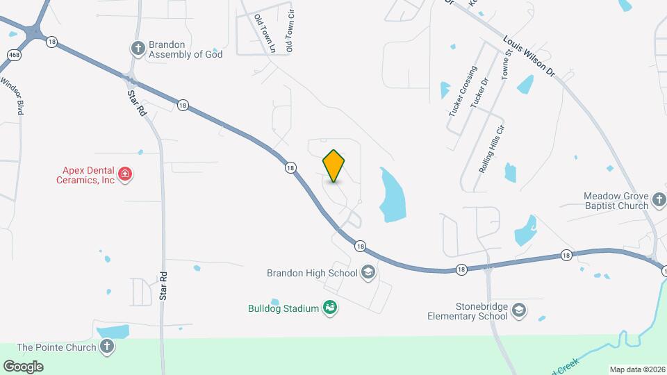 715 Chambord Dr Mapa y Detalles de la Ubicación