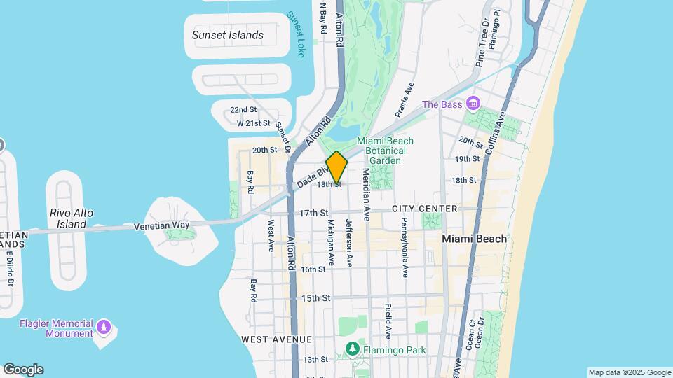 1777 Michigan Ave-Unit -U#: 10C Map and Location Details