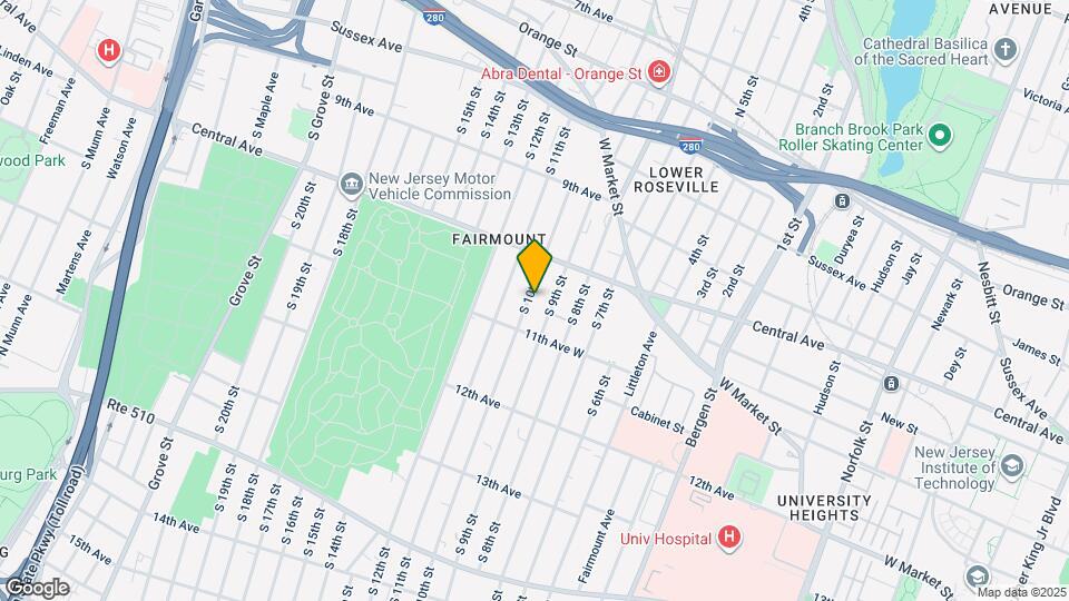 152 S 10th St, Unit 1 Map and Location Details
