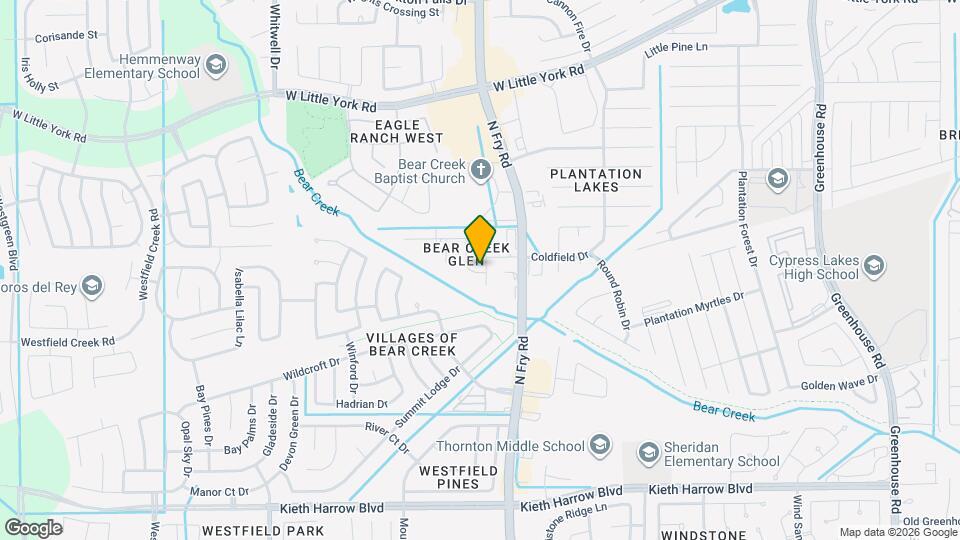 5727 Landon Creek Ln Map and Location Details