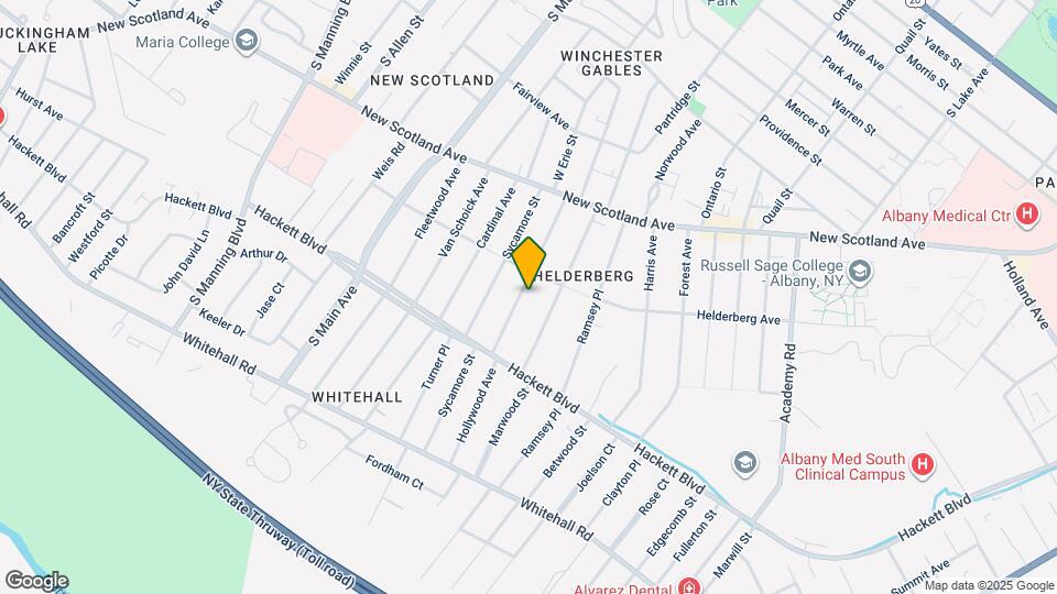 84 Hollywood Ave Map and Location Details