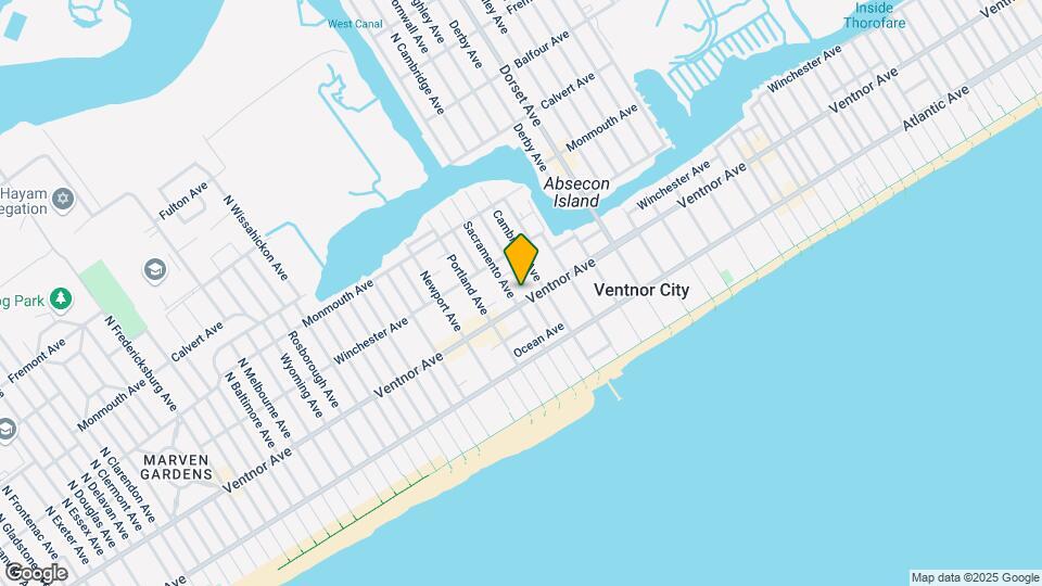 6215 Ventnor Ave Mapa y Detalles de la Ubicación