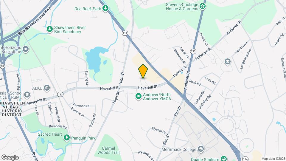 170 Haverhill St Map and Location Details