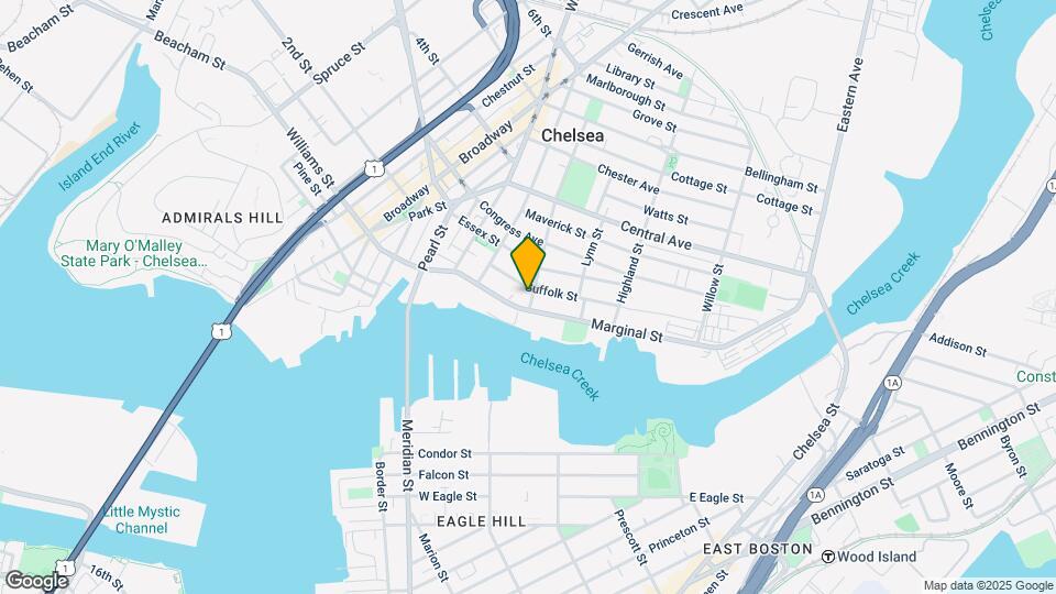 12 Shawmut St Map and Location Details