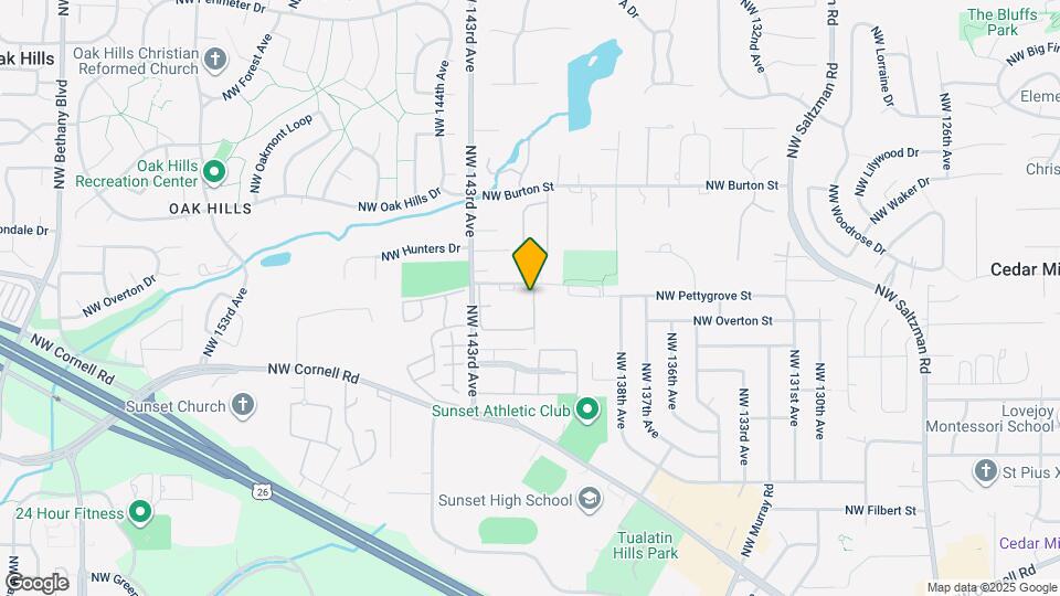 1950 NW 143rd Ave Map and Location Details