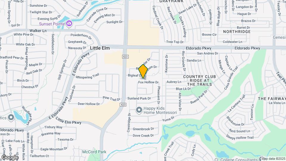 3121 Fox Hollow Dr Map and Location Details